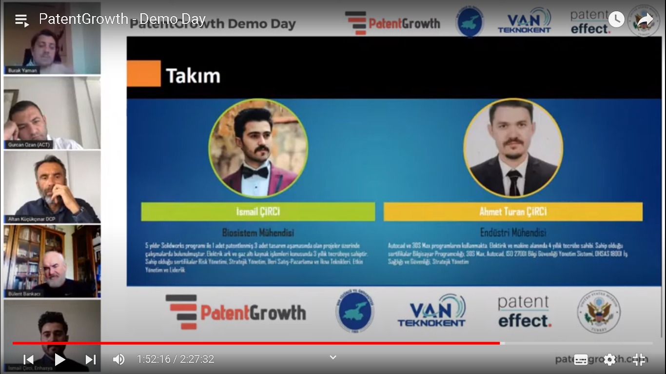2021 Patent Growth Ödülü